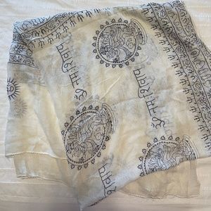 World Market Yoga Scarf